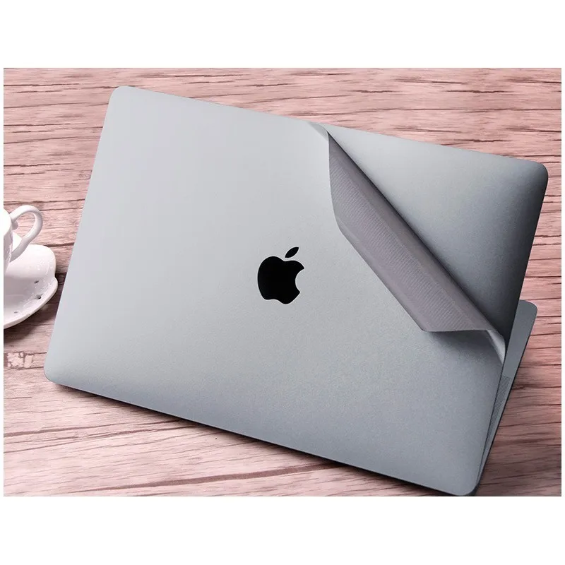 Deep gray Чехол для ноутбука Защитная пленка для Macbook Air Pro retina сенсорной панелью 1" 13" 1" Тетрадь 3M стикер на фюзеляж три Костюм из нескольких предметов - Цвет: Deep gray