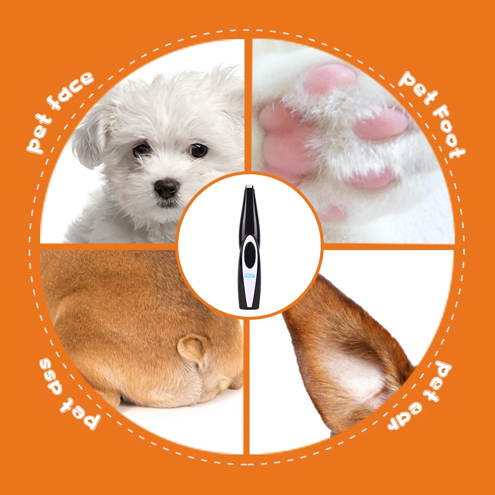 Триммер для собак и кошек электрическая машинка стрижки ушей ножницы с зарядкой