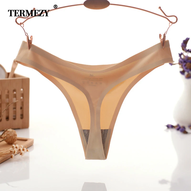 TERMEZY 3 шт./упак. пикантные Для женщин g-стринги и стринги трусы сексуальные Для женщин нижнее белье для мальчиков Трусики бесшовное белье женское нижнее белье стринги