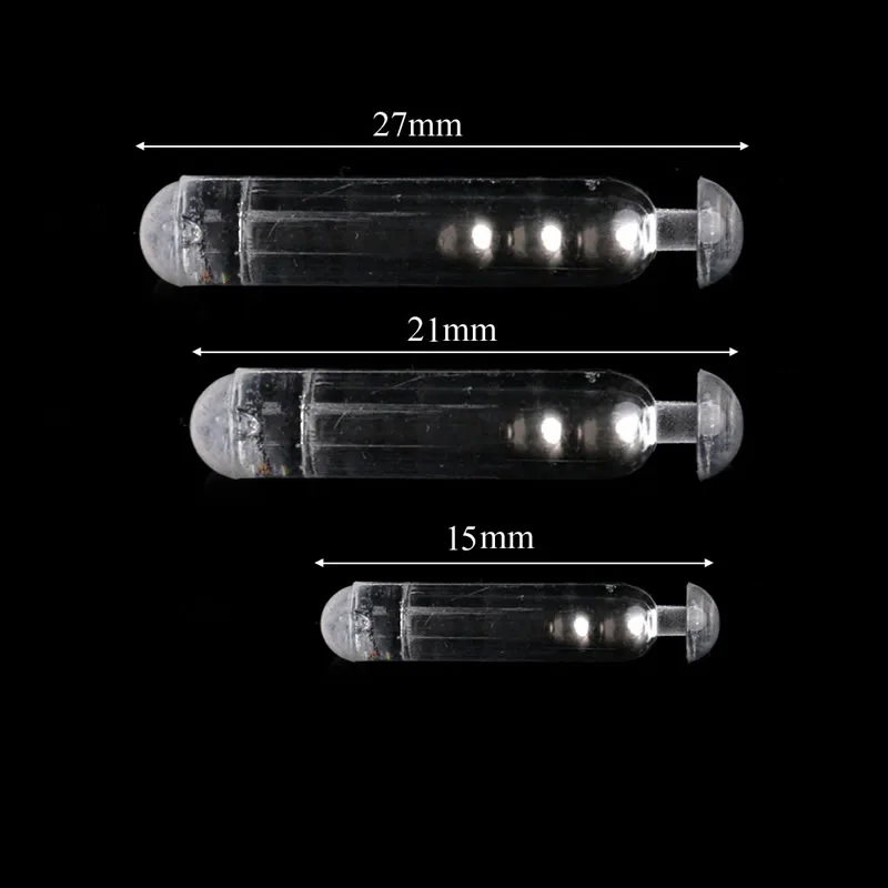 10pcs Worm Jig Fishing Lure Baits Rattles Insert Tube Shake Attract Fly 27/21/15mm | Спорт и развлечения