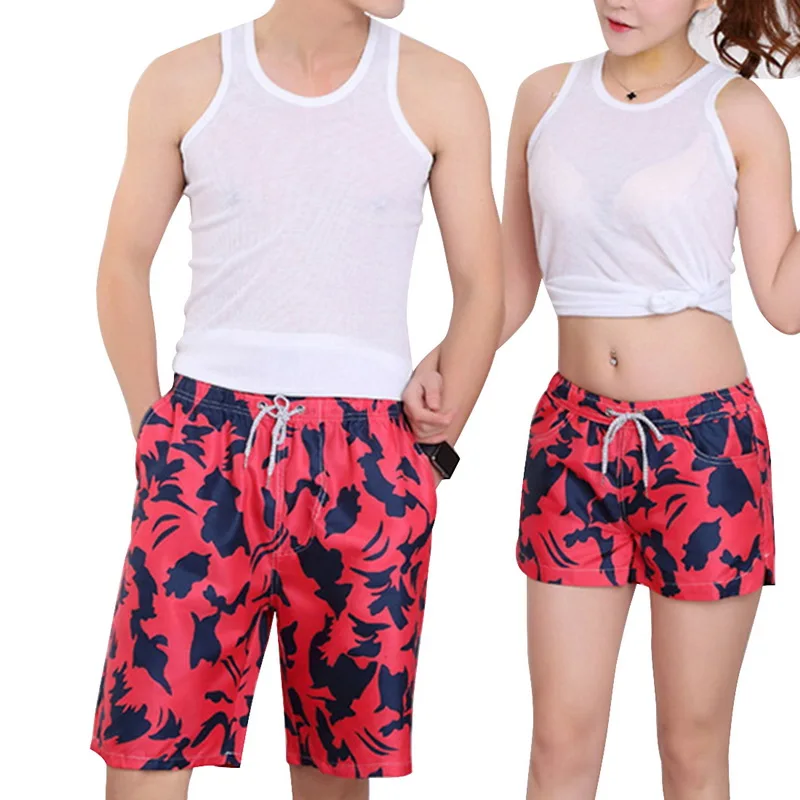 Летние мужские шорты на шнурке, повседневные, Sunga Masculina, свободные, быстросохнущие, пляжные шорты с эластичной талией, мужские шорты