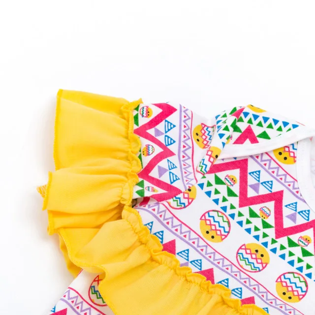 Одежда для новорожденных девочек мой первый Пасхальный комбинезон пачка платье