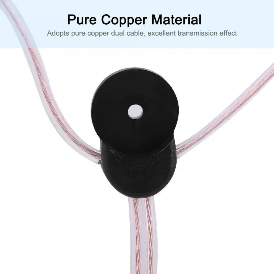 Дипольная FM-антенна домашняя приемника с ТВ-разъемом | Электроника