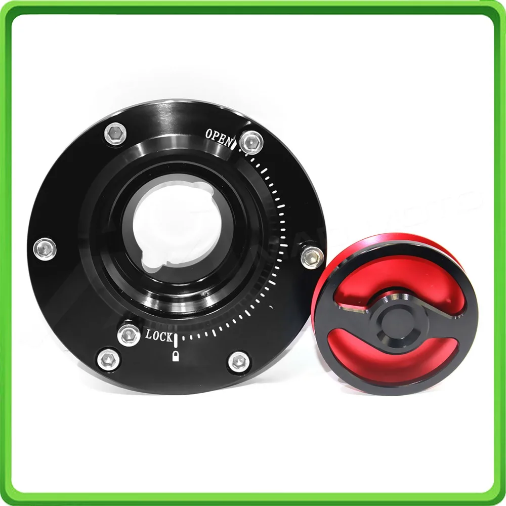 Nimble Quick Lock топливный колпачок/крышка газового бака для Triumph Daytona 675/675 R 2011 2016 & Speed