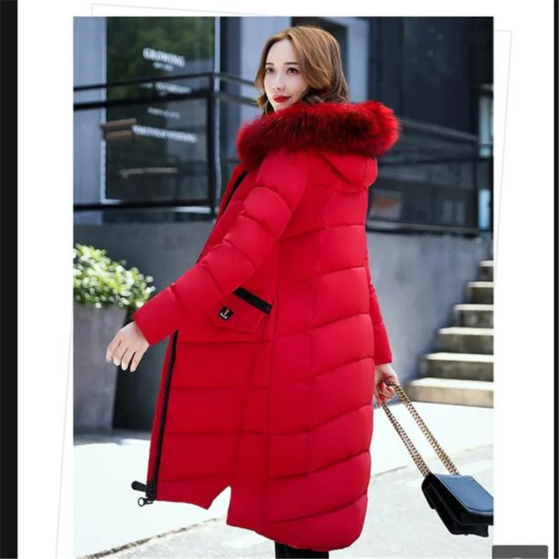2017 зимняя женская куртка пальто модное с капюшоном воротники высокое качество на