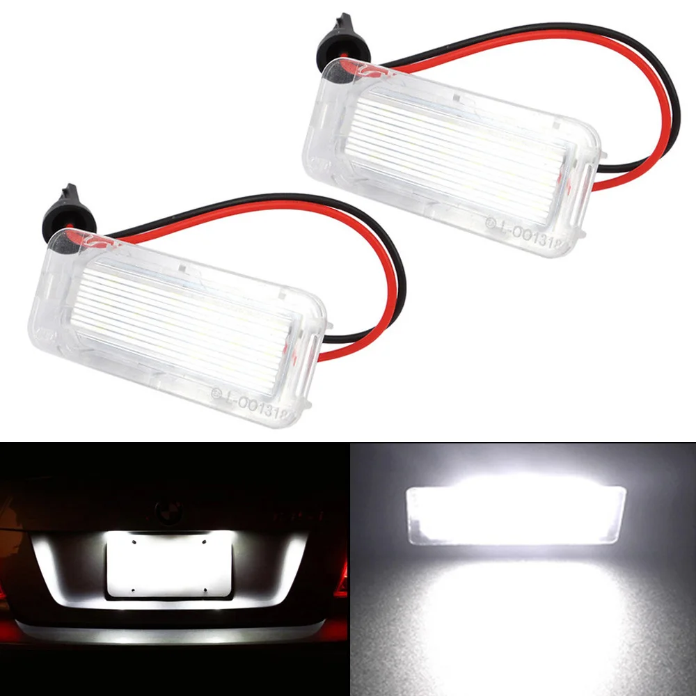 Lonleap светодиодные номерные знаки для Ford Focus Fiesta Mondeo MK4 Kuga Galaxy S max Cmax Mk2 DA3 MK3 MK5