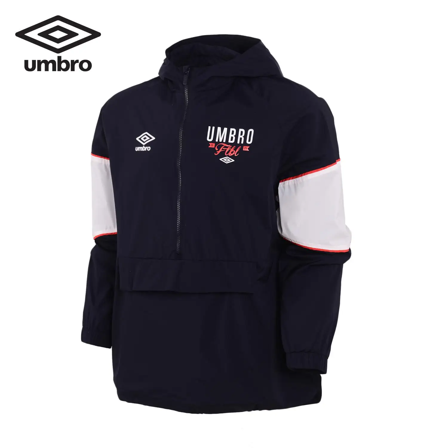 Umbro Весенняя Новинка Мужская шапка спортивная ветровка для фитнеса и тренировок куртка для бега UI191AP2221 - Цвет: UI191AP2221-828