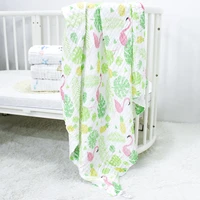 baby blanket 105x105cm new muslin cotton 3 layer thicken newborn swaddling baby swaddle bath towel bedding receiving blanket