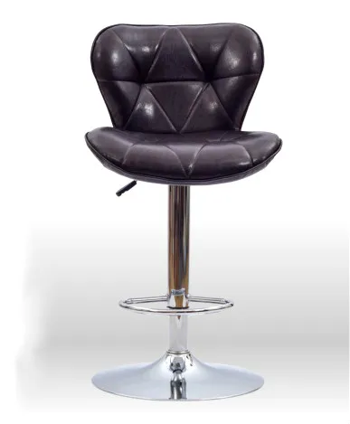 Hot selling lifting rotary high foot bar chair casual thickening leather 4 colors optional | Мебель