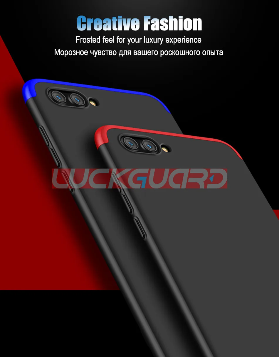 LuckGuard для huawei P8 P9 P10 Lite Plus Ультратонкий Жесткий PC теплоотвод чехол для телефона чехол для huawei Honor 8 9 10 Lite 7A