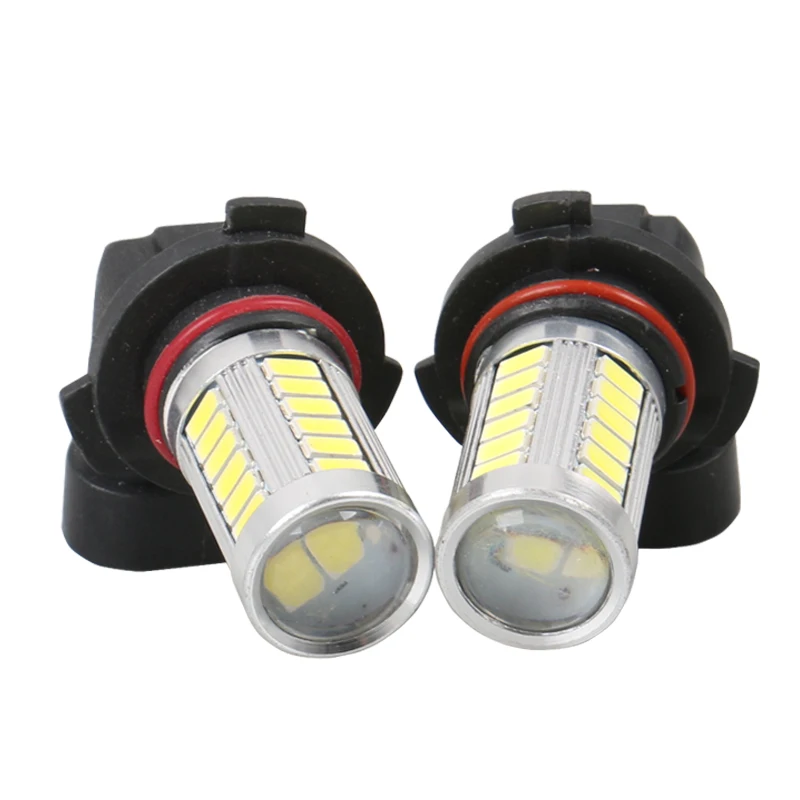 2xcar 9006 HB4 LED 9005 HB3 H4 H7 H11 H8 5630 33SMD светодиодная противотуманная фара лампа для