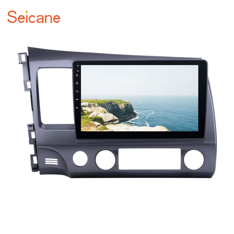Автомагнитола Seicane 1DIN Android 10 0 1 дюйма GPS-навигация мультимедийный плеер головное
