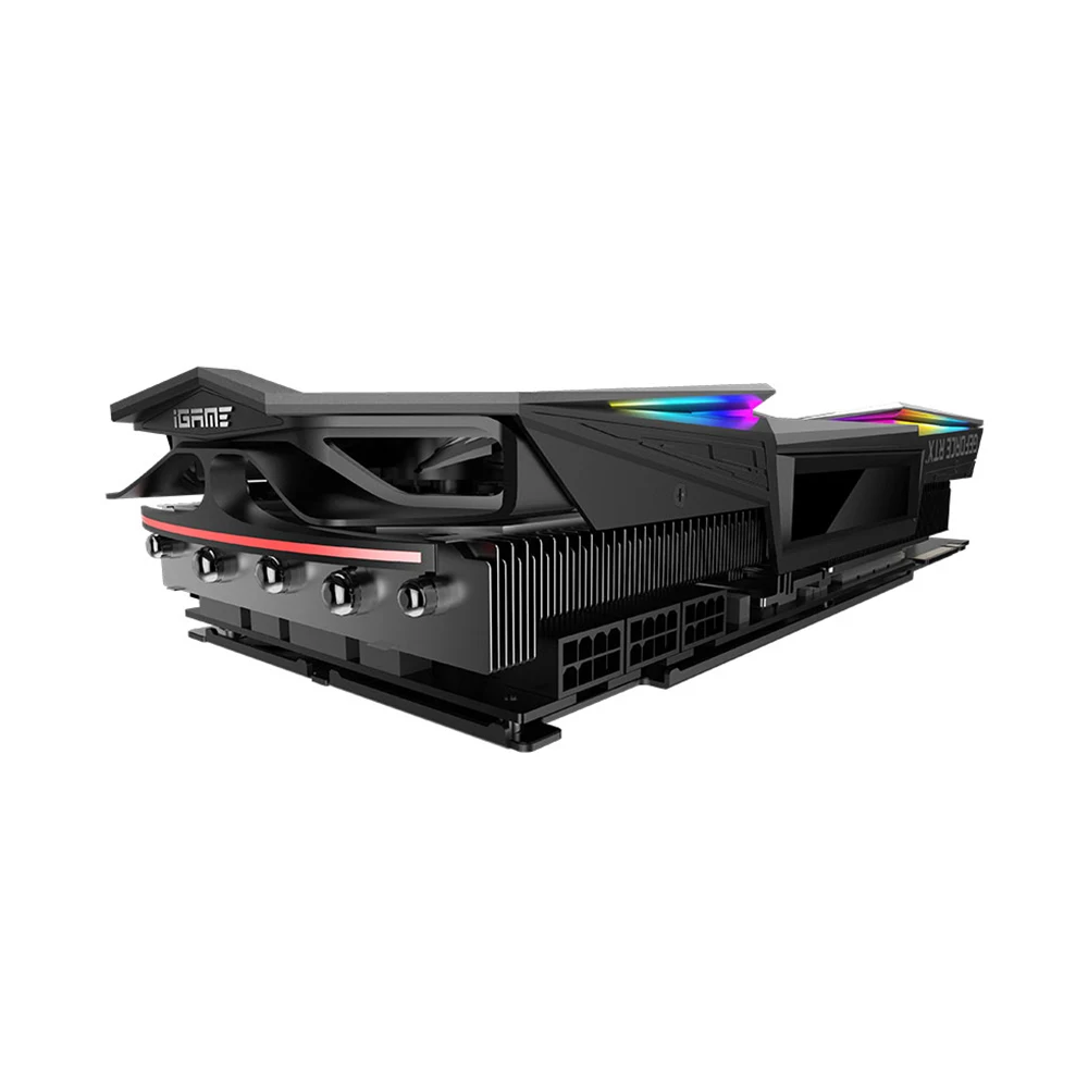 Красочная видеокарта GeForce RTX 2080Ti Vulcan X OC GPU GDDR6 11G 1770Mhz 2080 Ti графическая карта Nvidia карта TU102 HDMI USB порт