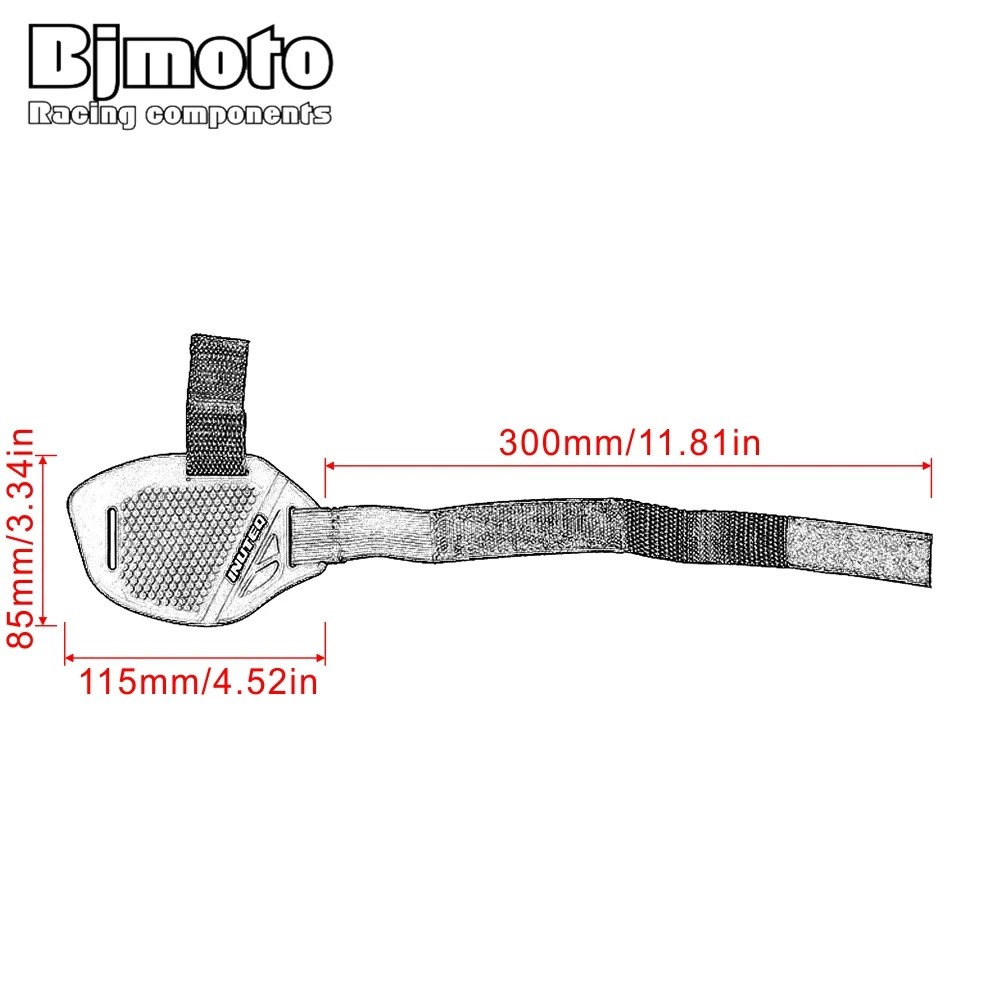 Защитные ботинки для мотоцикла BJMOTO защитная крышка обуви нескользящая резиновая
