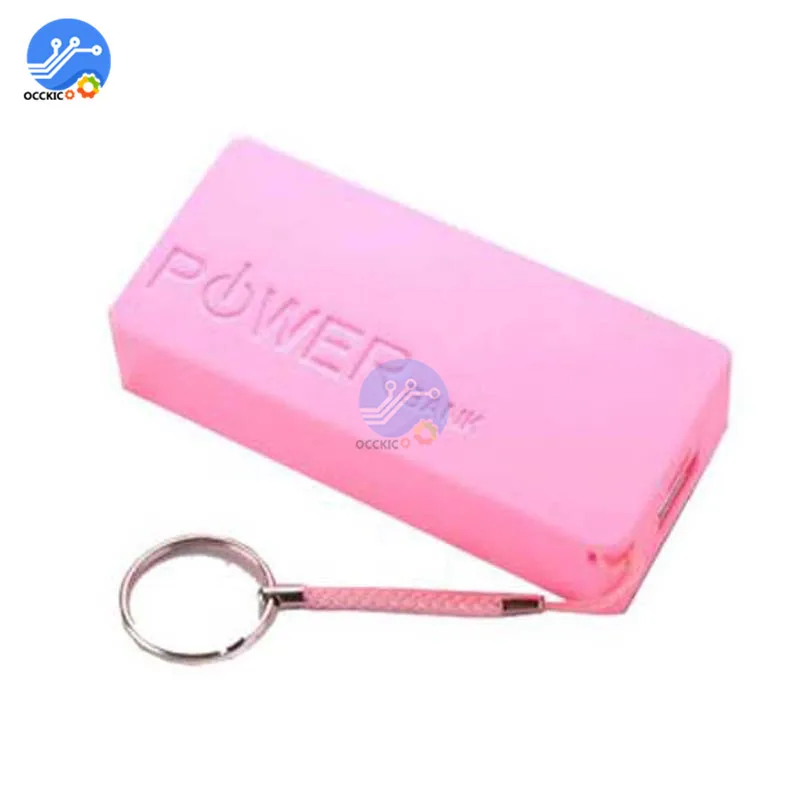 2x18650 USB коробка для хранения аккумулятора чехол 2 слота способ DIY внешний