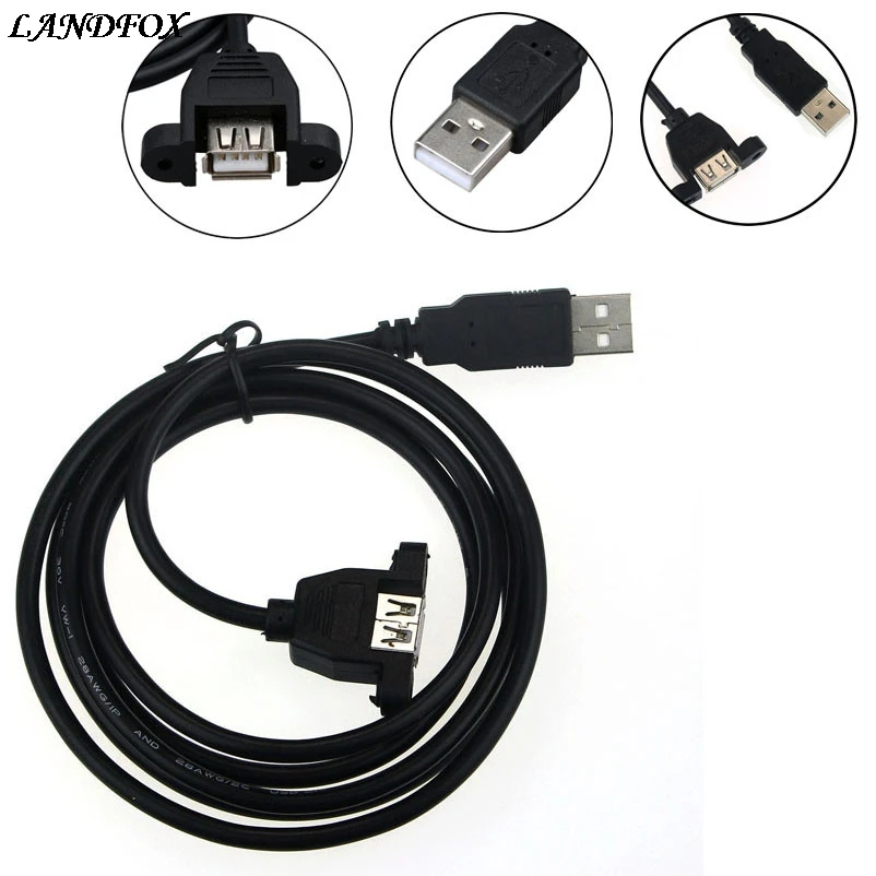 2016 Новый и высококачественный USB 2 0 A Женский к мужскому удлинителю свинцовый