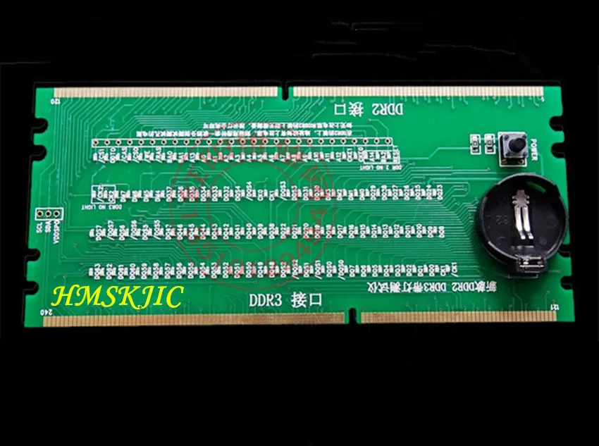 Оригинальная новая настольная материнская плата DDR2 DDR3 RAM тестер слотов для