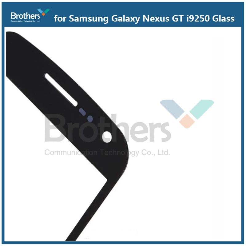 Черное стекло для samsung Galaxy Nexus 3 i9250 Внешнее стекло для samsung i9520 передняя линза сенсорный экран телефон замена для i9250