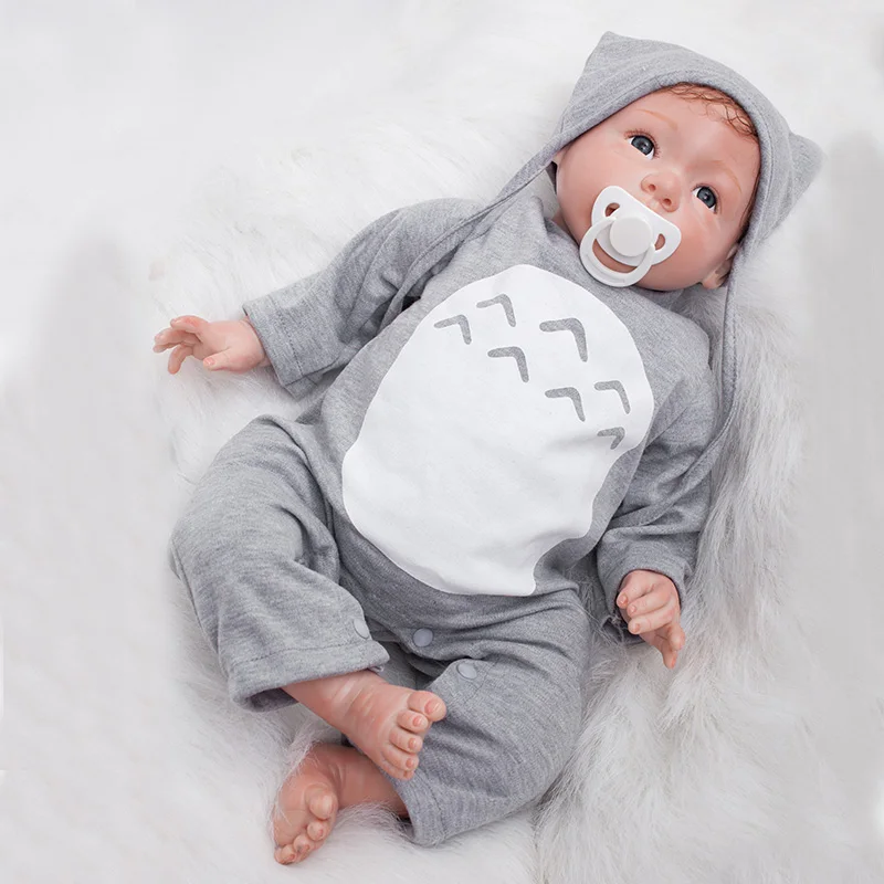 OtardDolls 22 дюймов Reborn Baby Doll Мягкий силиконовый винил реалистичные куклы-реборн маленьких Реалистичная кукла, подарок на день рождение для мальчиков и девочек игрушка
