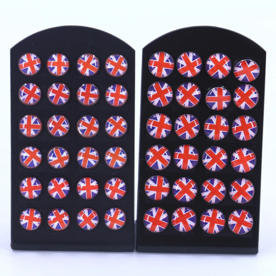 Бесплатная доставка модные ювелирные изделия дизайн флага Великобритании