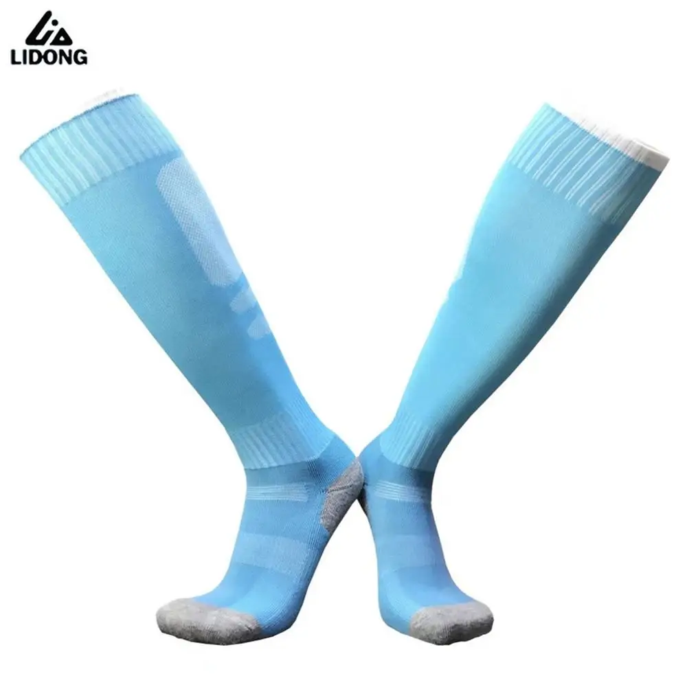 

High Quality Kids Football Socks Long Tube Boys And Girls Soccer Socks Thickening Towel Stokings Sports Socks Protective Foot