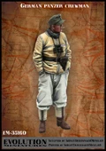 Evolution Miniatures EM 35160 1/35 немецкий Panzer Crewman|Наборы для сборки моделей| |