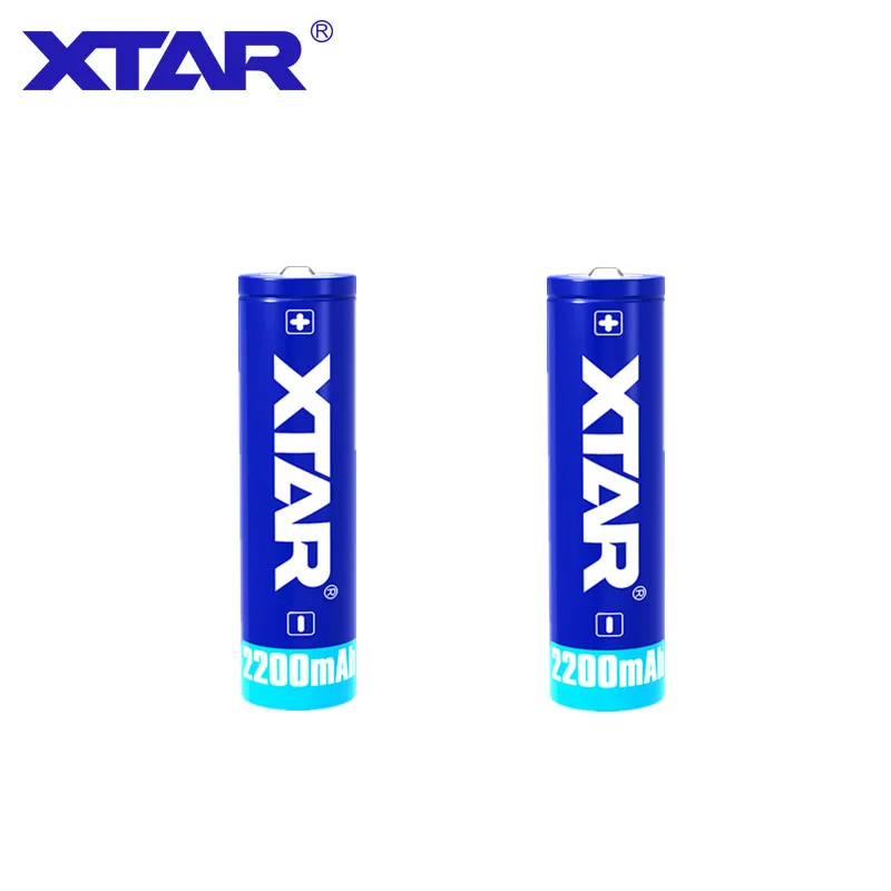 2 шт. Xtar перезаряжаемая 18650 3000 мАч 3 7 в защищенная батарея предназначена для