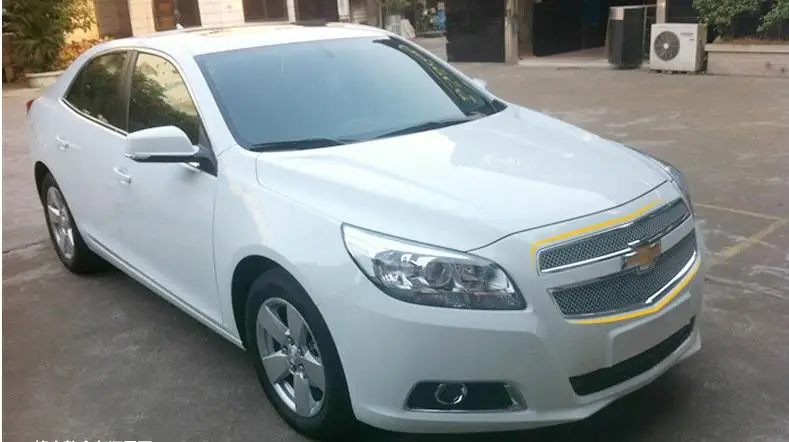 Honeycomb style metal racing car front Grill cover for Chevrolet MALIBU 2012-2014 | Автомобили и мотоциклы