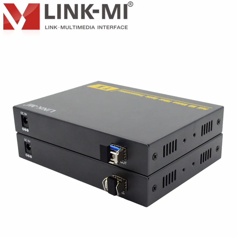 LINK MI LM THF109D одиночный режим одиночное волокно 10 км DVI по волоконно оптическому
