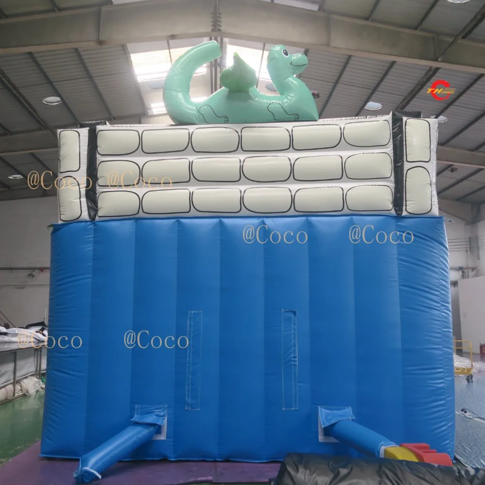 Бесплатная доставка в морской порт! Надувная горка высотой 7 5x4x5 м надувной