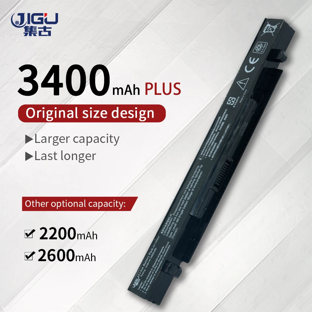 Аккумулятор JIGU для ноутбука ASUS P550 A41 X550 F552 K550 R409 X550A P450 X550C X550B X550V X550D X450C X452 4 Cell|laptop