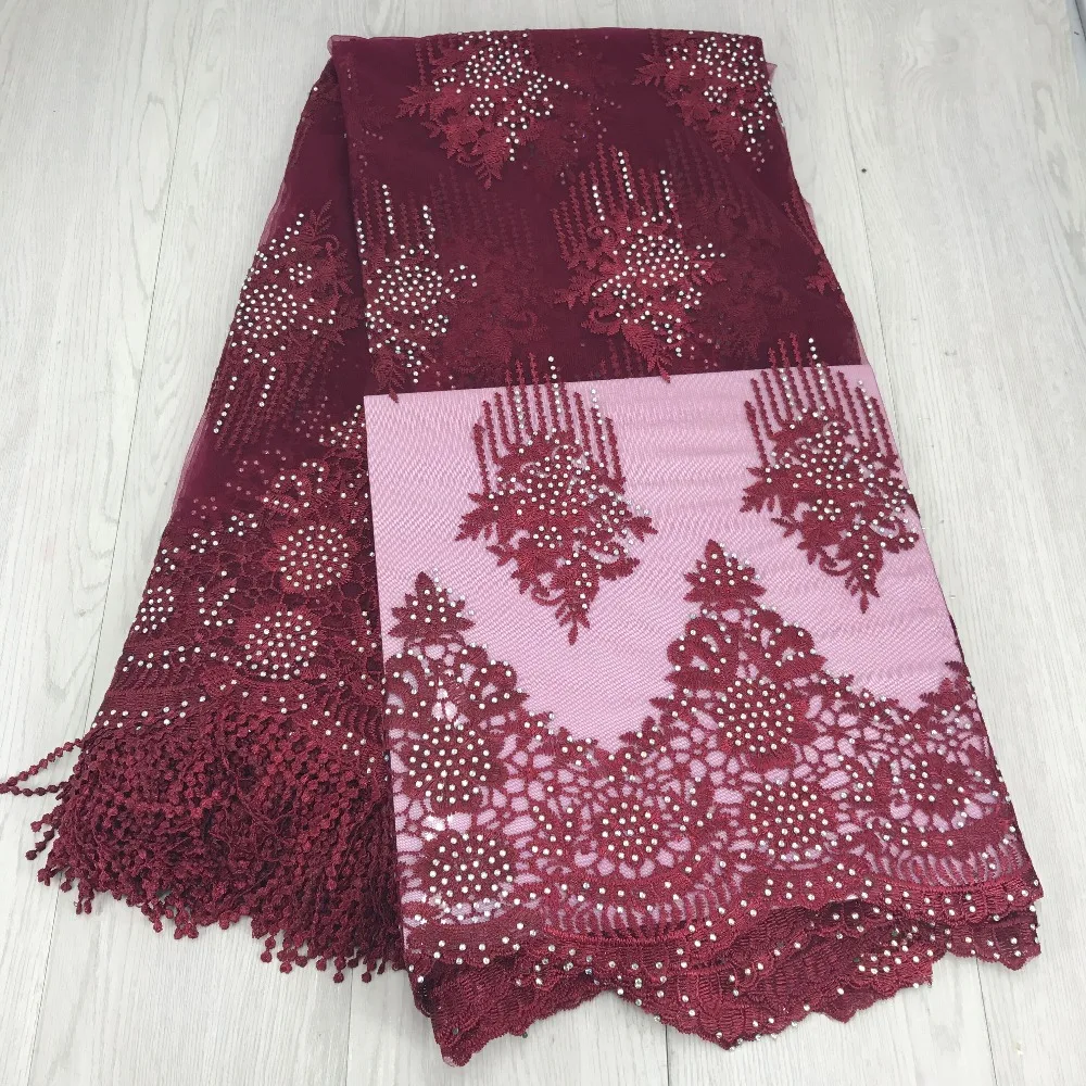 Free shipping.2018 Newly design French mesh lace Nigeria fabric for wedding dress High quality africa | Дом и сад