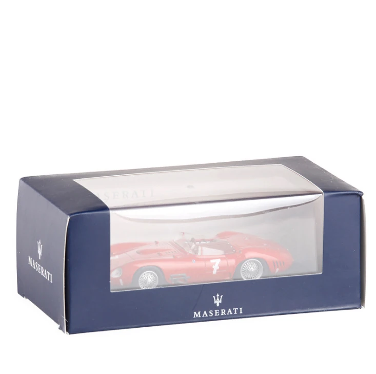 1/43 масштаб Италия 1957 Maserati 450S Швеция Grand Prix#7 гоночный автомобиль литая под давлением металлическая модель игрушки для детей Подарки