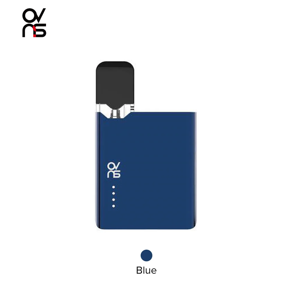 Синий OVNS JC01 Pod Vape комплект 400mAh электронная сигарета 0,7 мл картридж Pod Tank 400mAh 3LED светильник испаритель VS calibren комплект - Цвет: Синий