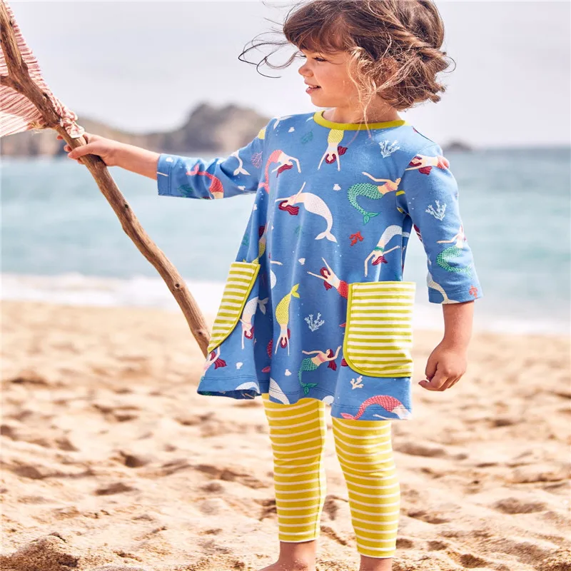 Disney Appliques Bunny Toddler dresses girls clothing autumn baby long sleeve cotton polk dot kids frocks | Детская одежда и обувь