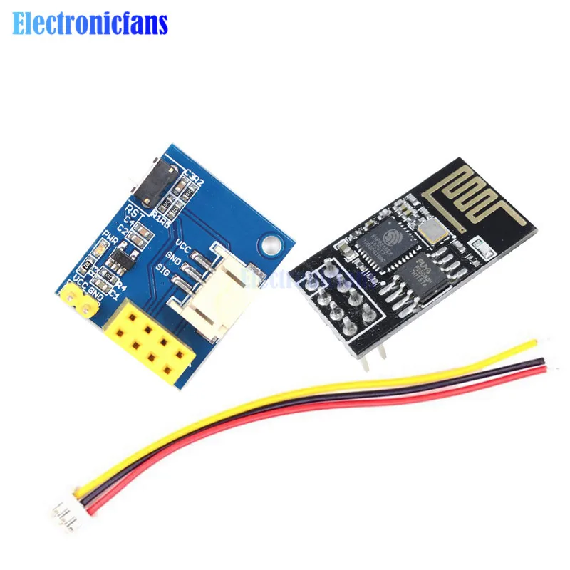 ESP8266 ESP 01 WS2812 RGB светодиодный модуль контроллера для Arduino IDE Light Ring Smart Electronic DIY с