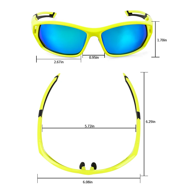 Фотохромные поляризованные очки BATFOX солнцезащитные для вождения велосипеда