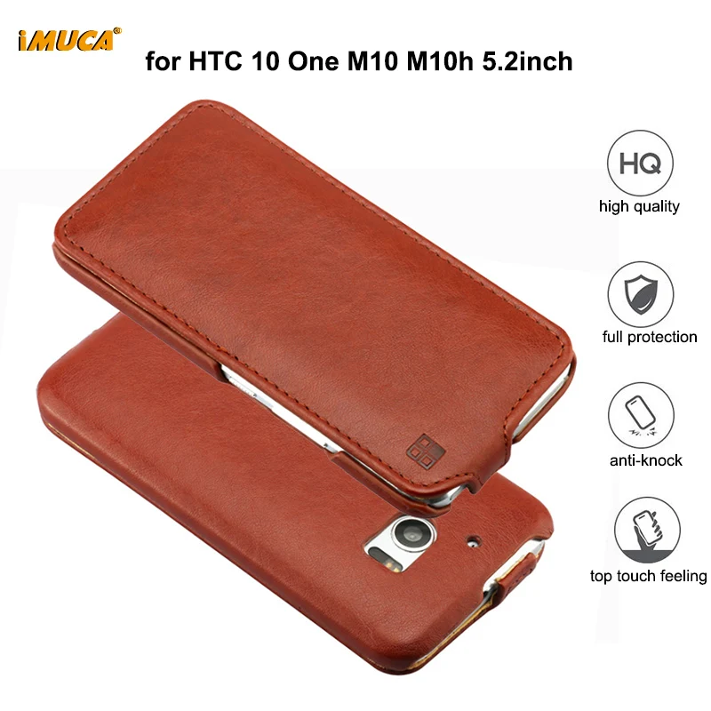 IMUCA телефон чехол для HTC 10 PU кожаный один M10 m10h флип 5.2 дюймов | Мобильные телефоны и