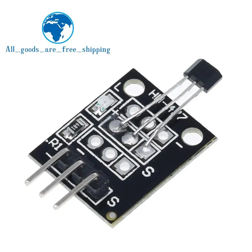 Модуль магнитного датчика TZT KY-003 A3144, работает с платами Arduino для Arduino