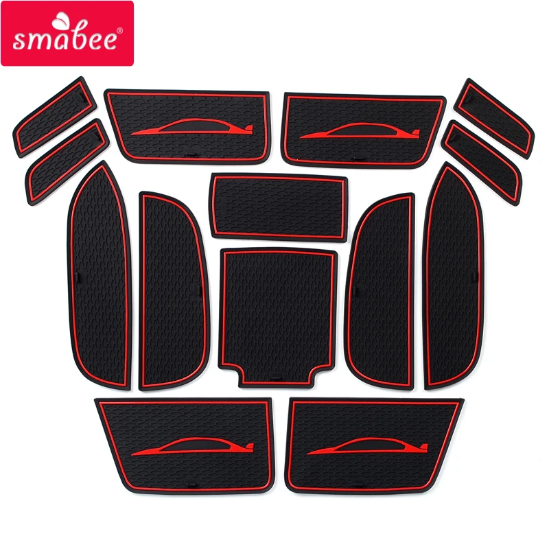 Коврик Smabee со слотом для ворот Honda CIVIC 2011 2015 CIVIC9 9 2012 2013 2014 коврик межкомнатной