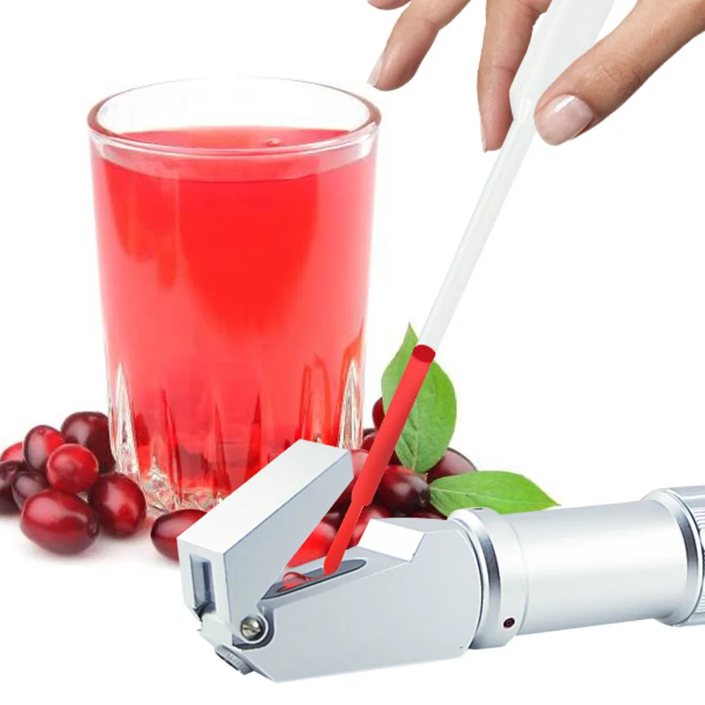 Новый 0 80% широкий диапазон сверхмощный двойной шкаловый рефрактометр сироп Джем