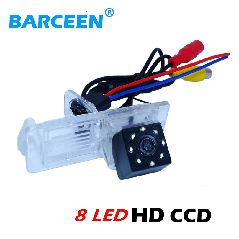 Автомобильная парковочная камера с защитой от дождя и 8 светодиодами для Renault