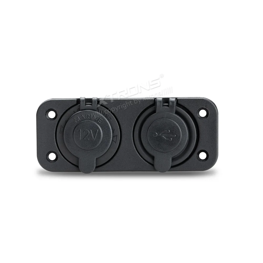 XTRONS CLA011 Dual USB розетка для автомобильного прикуривателя с разъемом 12V Мощность