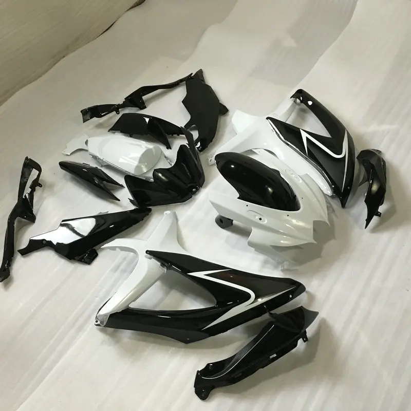 Комплект обтекателей под давлением для SUZUKI GSXR 600 750 K8 08 09 GSXR600 GSXR750 2008 2009 ABS черные
