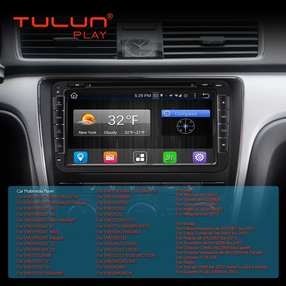 Распродажа На складе Android 8 1 Автомобильный GPS навигатор для Volkswagen SKODA GOLF 5 Golf 6 POLO