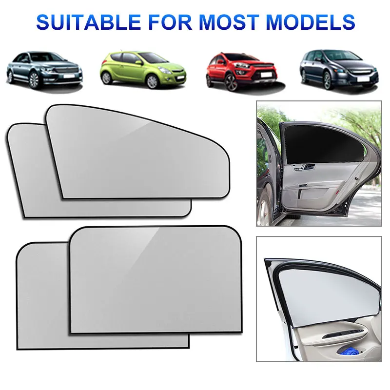 

Vehemo 2pcs Car SunShade Windshield Sunshade Car Accessories Auto Sun Visor Durable Portable Car-Styling