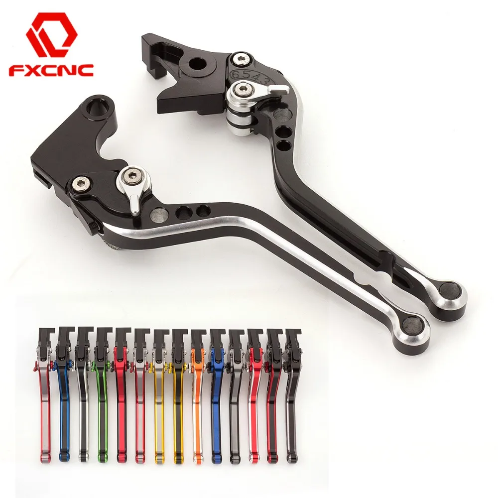 Длинные регулируемые алюминиевые рычаги тормозной муфты FX CNC для Honda VFR800 F 2002 2017 2016