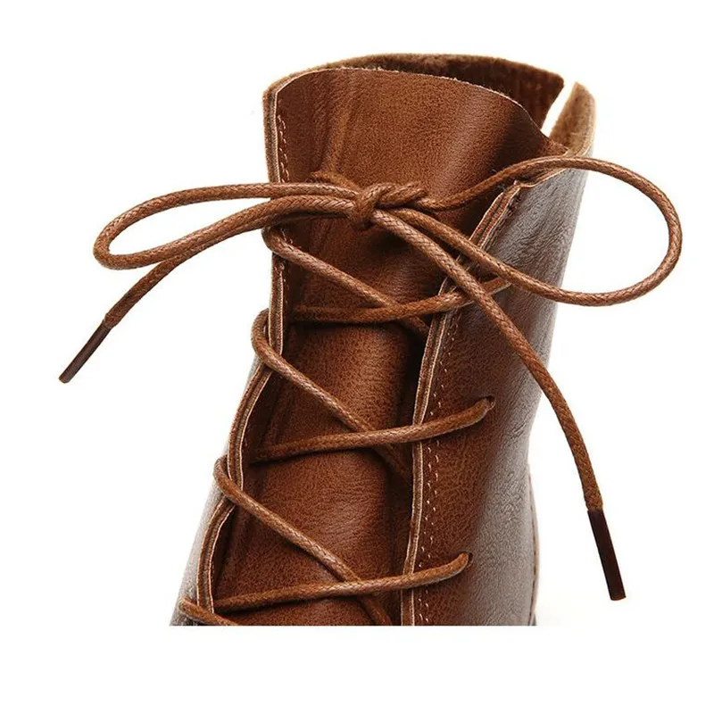 YANQIN 2018 new style spring and autumn flat bottom Martin boots female English fashion short boots. | Обувь
