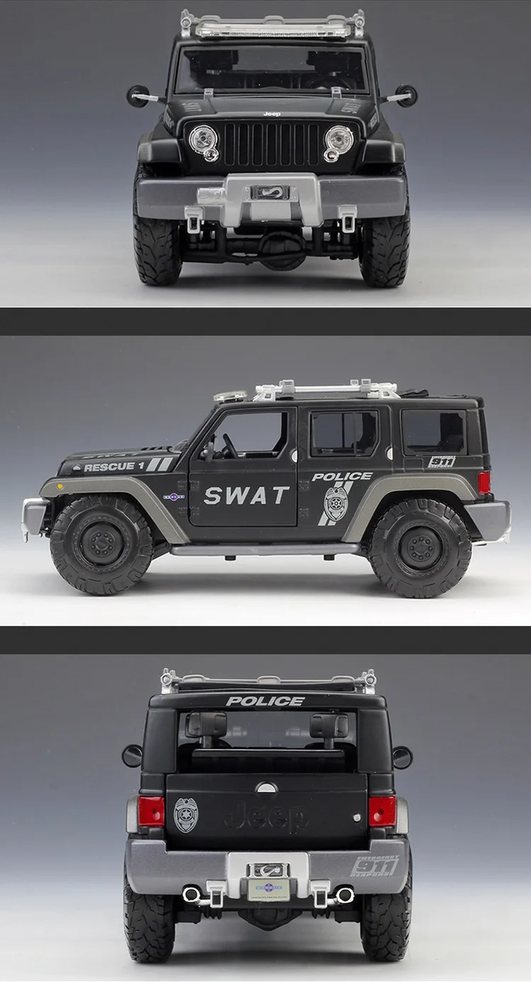 1:18 Maisto Jeep спасательная концепция литой модельный автомобиль