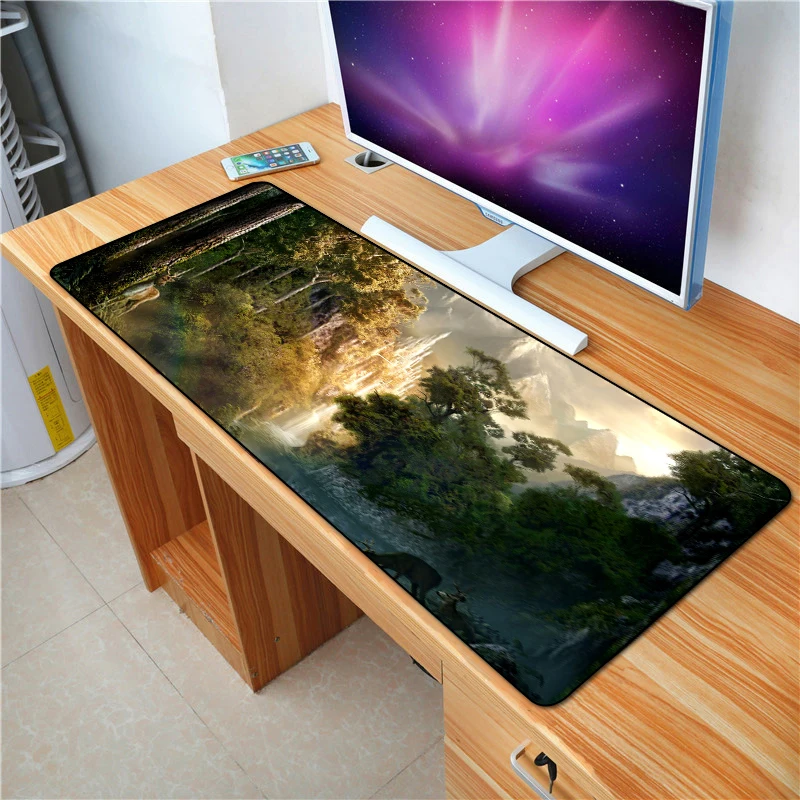 Игровой коврик для мыши QQQRGB 70*30 см большой игровой XL лучший продавец Настольный с